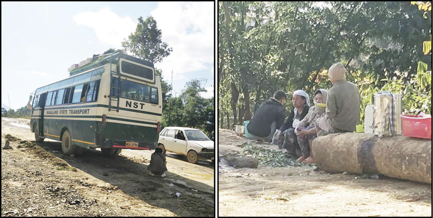 Residents of Kikruma village provided meals and other assistance to stranded passengers of an NST bus that broke down on the way from Dimapur to Kiphire on December 14 night.